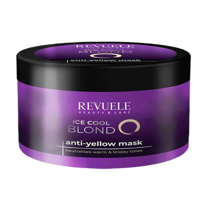Маска Revuele Ice Cool Blond Anti-Yellow Hair Mask для нейтралізації жовтизни волосся, 500 мл